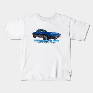 1963 Chevrolet Corvette Stingray Split Window Coupe Kids T-Shirt